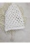 Nazar Boncuğu Charmli Viral Crochet Hat/Mesh Hat/Mesh Beanie/Gift - 3