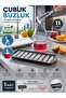 Practical Lid-Attached Stick Ice Mold - 11-Compartment Thin Long Bottle and Can Beverage Compatible Bpa-Free Flask Ice Container