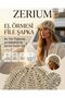 Handmade Women's Knitted Bohemian Mesh Summer Beret Hat with Sequins Champagne Beige - 3