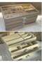House by House Three Tier Jewelry Cosmetic Organizer with Drawers - 2