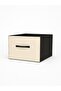 Fabric Storage Box with Handle Organizer Basket Single