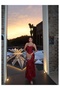Eh Collection Strap Flower Embroidered Tulle Dress - 2
