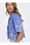 Women's Onlmiffy S/S Emb Tie Top Noos Wvn O15364399-4911563 - 3