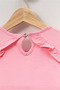 Girl's Stone Printed Cotton Short Sleeve T-Shirt - 5