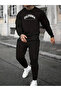 Unisex Casual Tracksuit Set Outdoor Full Zip