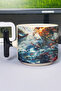 Dota 2 Printed Ceramic Luxury Mug (1 Piece) T-Shaped Special Black Handle Wave Handle V4T
