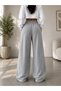 Double Black Gray Wide Leg - the Most Trending Combination Piece of Street Style - 4