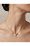 Quenn Bee Honeycomb Figured Necklace - 2