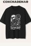 Sattoru Gojo Printed Colorful Oversize T-Shirt Printed Premium Oversize Cotton T-Shirt