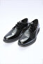 Black Lace-Up Patent Leather 100% Leather Shoes 1033260165 - 4