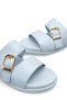 Women's Slippers 0012165 Baby Blue Rustic - 2
