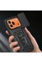 Honor 600 Pro 5g Case with Magnetic Stand and Camera Protection Klfs Sliding Vega Cover - Black - 5