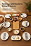 15 Piece Axial Breakfast Set with Bamboo Presentation Tray - 6