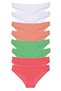 8 Pieces Super Eco Set Lycra Women's Slip Panties 527