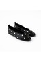 Genuine Leather Women's Ballerinas |   Stylish Casual Shoes with Studs - 4