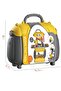 Kids Tool Set Workbench Toy – 2-in-1 Construction Playset Suitcase, Pretend Play Builder Gift - 8