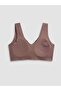 Non-wired, non-padded, plain sports bra - 2