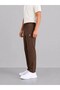 Normal Fit Straight Leg Sweatpants with Zipper Pockets - 3