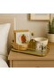 B&S Wall Mount Gold Metal Bathroom Shelf - 3