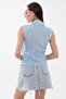 Women's Side Tie Sleeveless Blouse 260570 - 5