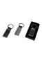 # Keychain Luxury Stylish Design Car Home Office Accessory Gift Steel Sturdy Quality Metal Keychain Smoked - 2