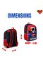 . Superman Up In The Sky 5In1 Backpack Set 18" I Backpack I Lunch Bag I Water Bottle I Pencil Case I Lunch Box I Packaging - 6