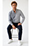Men's Long Sleeve Striped Linen Shirt 2620