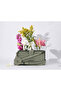 Mint Still Lozan Genuine Suede Crossbody Wallet Bag with Phone Compartment - 8