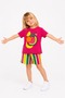 Girls' Summer Watermelon Pattern T-Shirt Shorts Set 3-10 Years