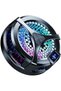Gaming Magfit Condensing Charger 15W, Type-C Port, Digital Display, 4500 RPM High-Speed Fan, 7 Blades - Black - 4