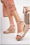 Single Strap Wedge Heeled Women's Sandals