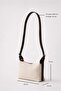 Canvas Crossbody Mini Cushy Brown Women's Bag with Adjustable Strap - 4