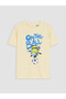 Lcw Kids Yellow Printed Boy's Shorts Pajama Set - 4