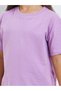 Girls Cotton Round Neck T-Shirt and Shorts Set - 4