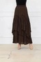 Asymmetrical Lined Skirt Anka261021 - 3