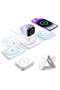 3 in 1 Magnetic Wireless Charging Station Foldable – Fast Wireless Charger Pad for iPhone, Apple Watch & AirPods