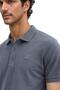 Ar-Ma Men's Polo Collar T-Shirt Unprinted Basic Regular Fit Double Collar Combed Cotton Pique Y31374357302 Gray-G3 - 2