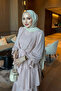 Powder Skirt Layered Evening Dress - 2