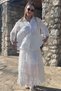 Imported Fabric Lace Guipure Skirt Shirt Premium Set - 6