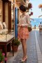 Women's Boho Chic High Waist Flounced Mini Skirt Shawl Pattern Tulle Knitted Lined Comfortable Daily Casual Modern - 2