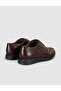 Brown Genuine Leather Men's Oxford Shoes - 3