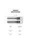 PD 20 W 1-Meter USB-C to Lightening Charging Cable - 6