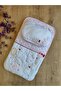 2-Piece Pink Baby Girl Diaper Changing Pillow Newborn Diaper Changing Mat Organizer Baby Bed - 6