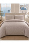 Ivy Patterned Double 200 X 240 Duvet Cover Set with Elastic Sheets - 4