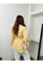 Oversized Collar Belted Women's Shirt - 2