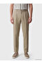Southblue Beige Regular Fit Linen Blend Men's Pleated Trousers - 2