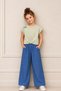 Girl's Wide-Leg Pants and Knot-Detail T-Shirt Set