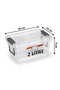 📦   Set of 6 2-Liter Plastic Lockable Storage Containers with Lids, Food Organizer, Transparent Box - 2