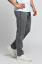 Men's Baggy Sweatpants – Elastic Waist, Pocket Detail, Wide Legs - 3