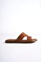Tan Genuine Leather Slippers Tr31My42C - 4